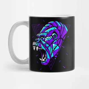 Cyber Gorilla Punk Mug